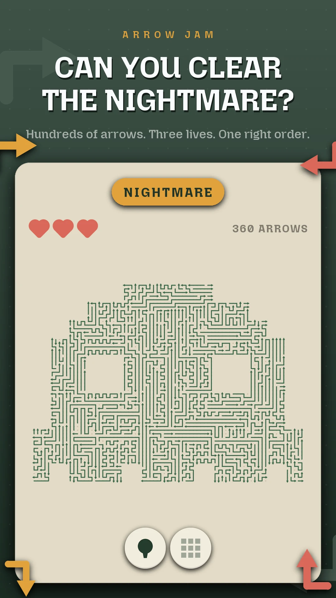Arrow Jam : Tap Away Puzzle screenshot