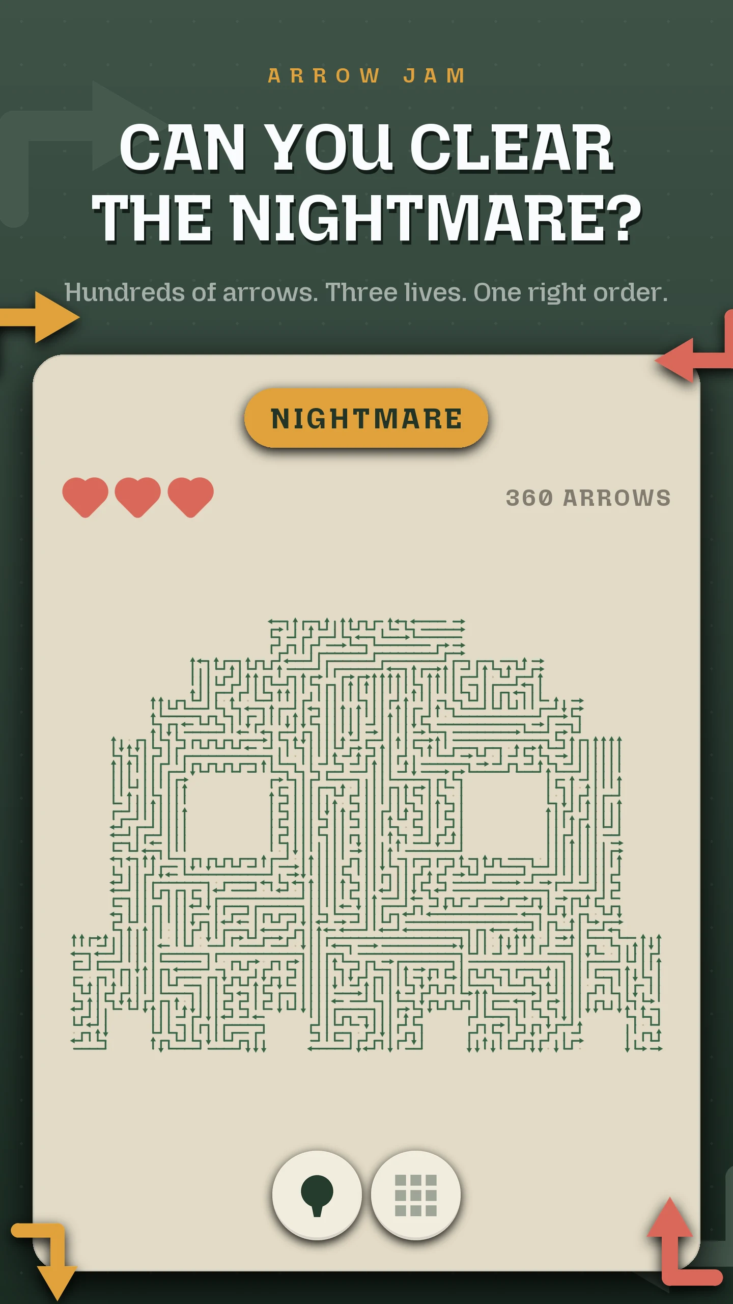 Arrow Jam : Tap Away Puzzle screenshot