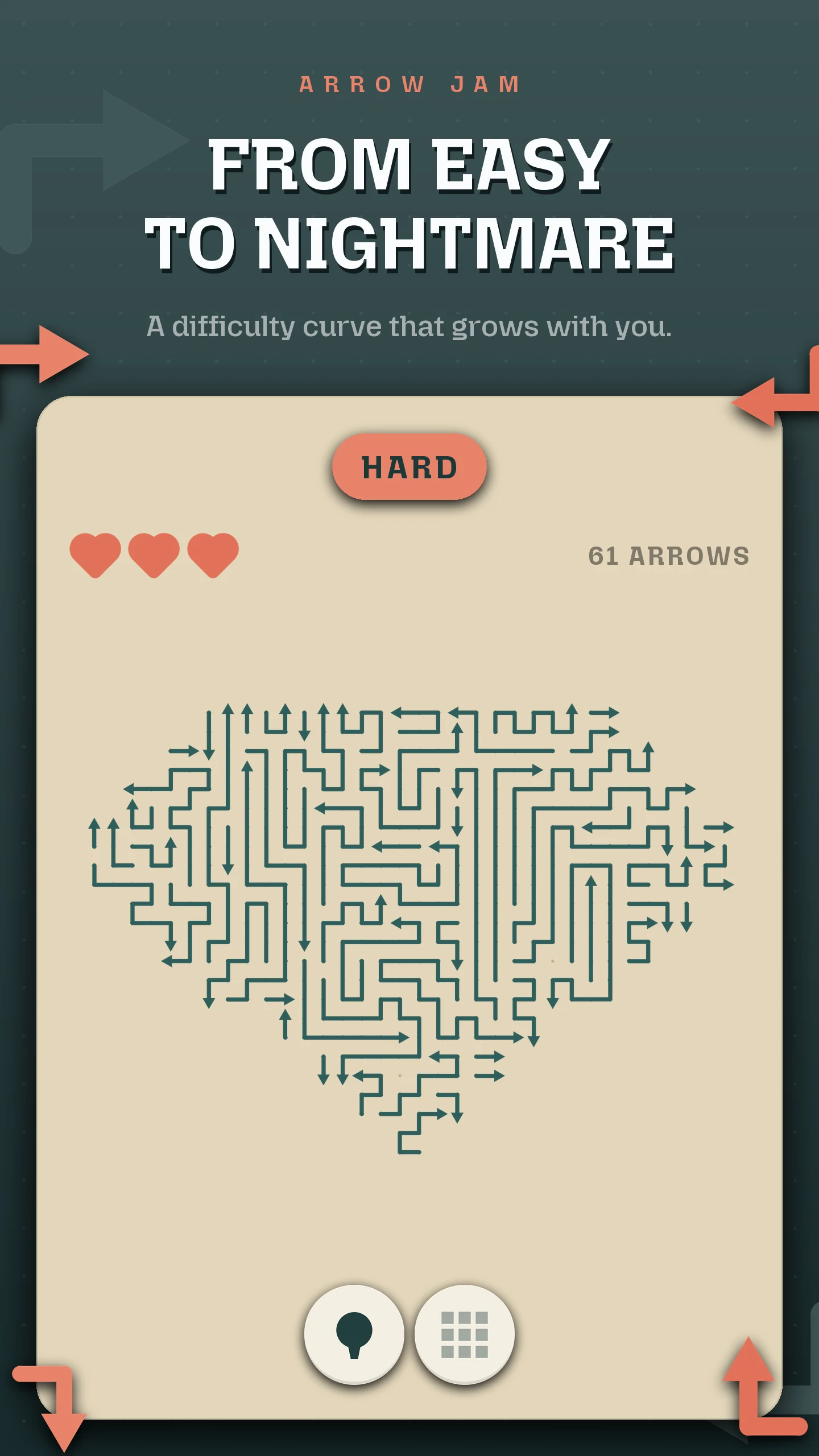 Arrow Jam : Tap Away Puzzle screenshot