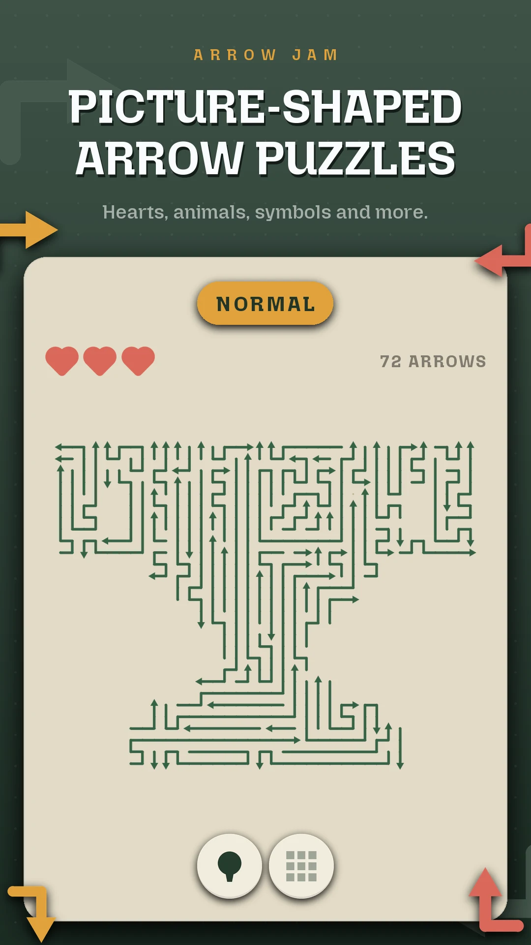 Arrow Jam : Tap Away Puzzle screenshot