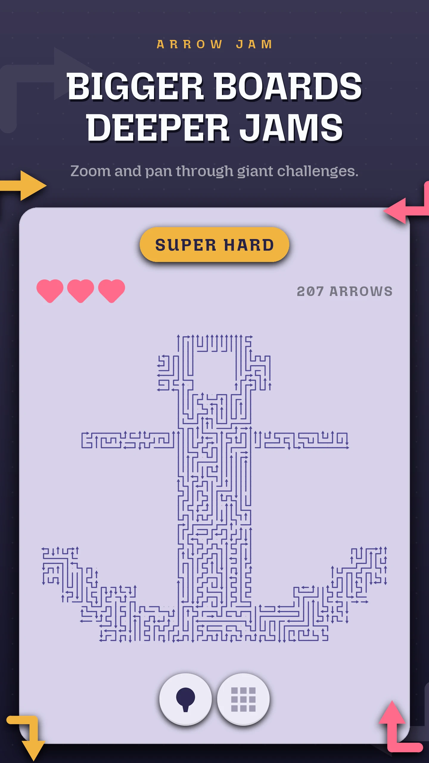 Arrow Jam : Tap Away Puzzle screenshot